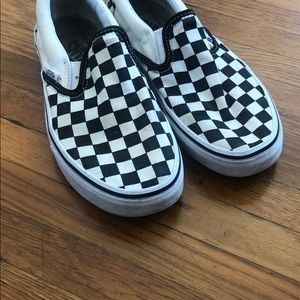 Checkered vans